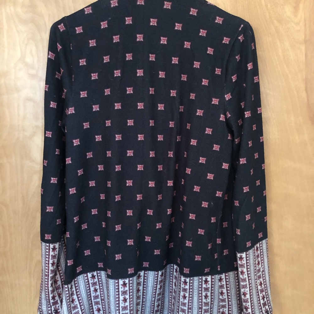 Anthropologie wrap sweater
